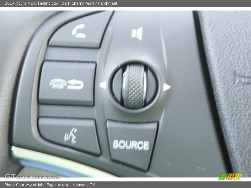 Dark Cherry Pearl / Parchment 2014 Acura MDX Technology