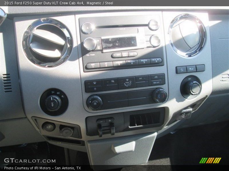 Magnetic / Steel 2015 Ford F250 Super Duty XLT Crew Cab 4x4