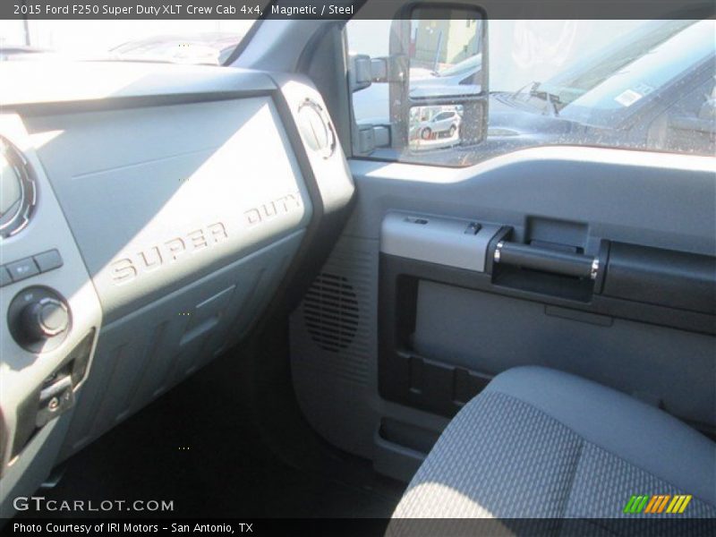 Magnetic / Steel 2015 Ford F250 Super Duty XLT Crew Cab 4x4