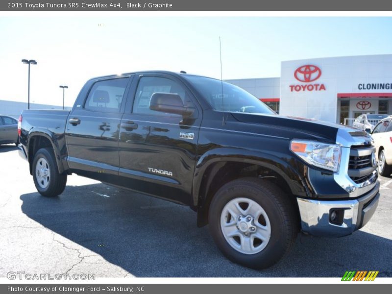 Black / Graphite 2015 Toyota Tundra SR5 CrewMax 4x4