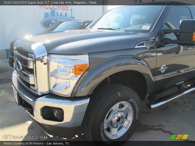 Magnetic / Steel 2015 Ford F250 Super Duty XLT Crew Cab 4x4