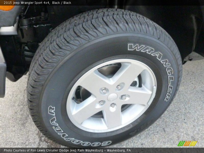 Black / Black 2015 Jeep Wrangler Sport 4x4