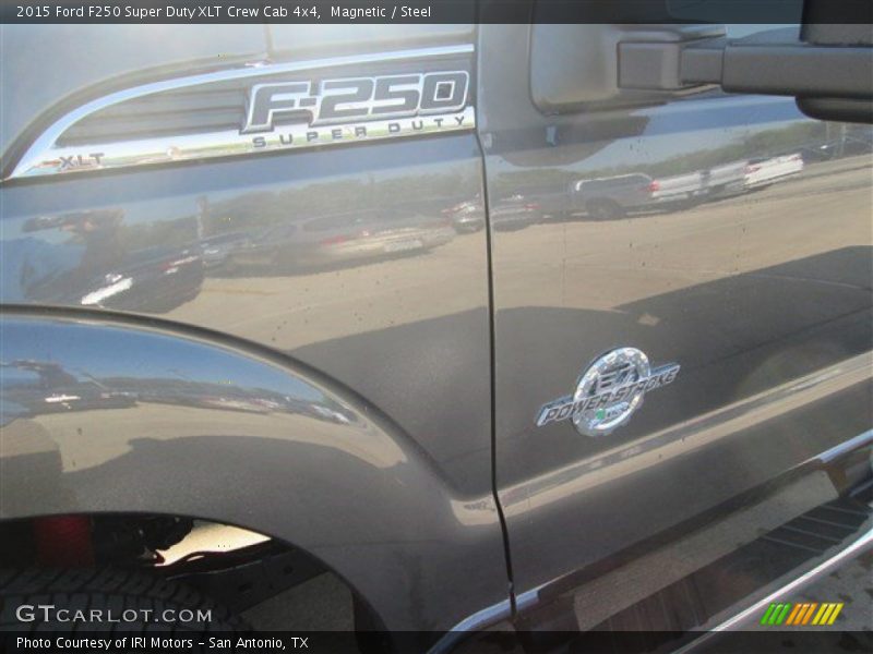 Magnetic / Steel 2015 Ford F250 Super Duty XLT Crew Cab 4x4