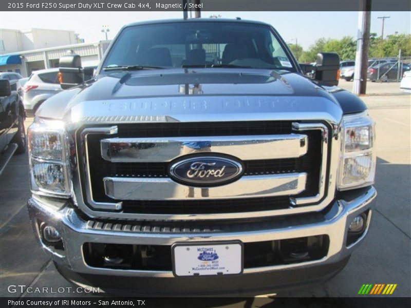 Magnetic / Steel 2015 Ford F250 Super Duty XLT Crew Cab 4x4