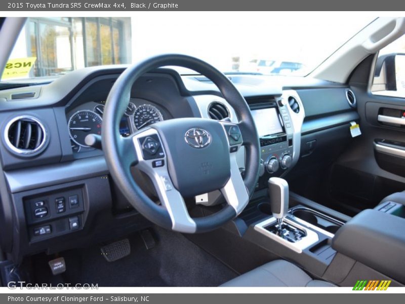 Graphite Interior - 2015 Tundra SR5 CrewMax 4x4 