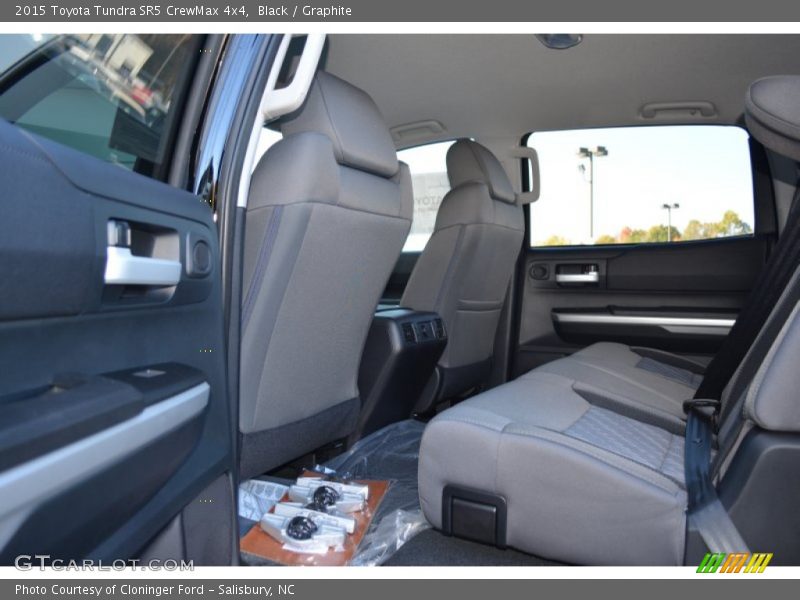 Rear Seat of 2015 Tundra SR5 CrewMax 4x4