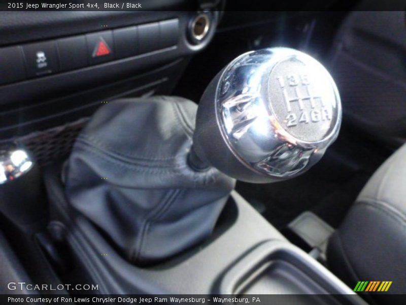 Black / Black 2015 Jeep Wrangler Sport 4x4