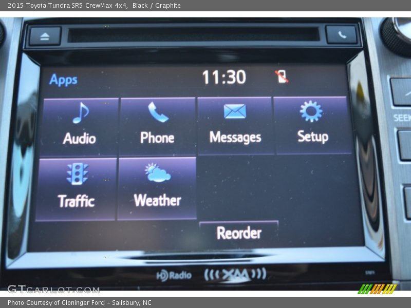 Black / Graphite 2015 Toyota Tundra SR5 CrewMax 4x4