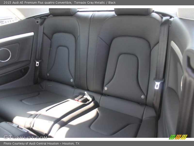 Tornado Gray Metallic / Black 2015 Audi A5 Premium Plus quattro Convertible