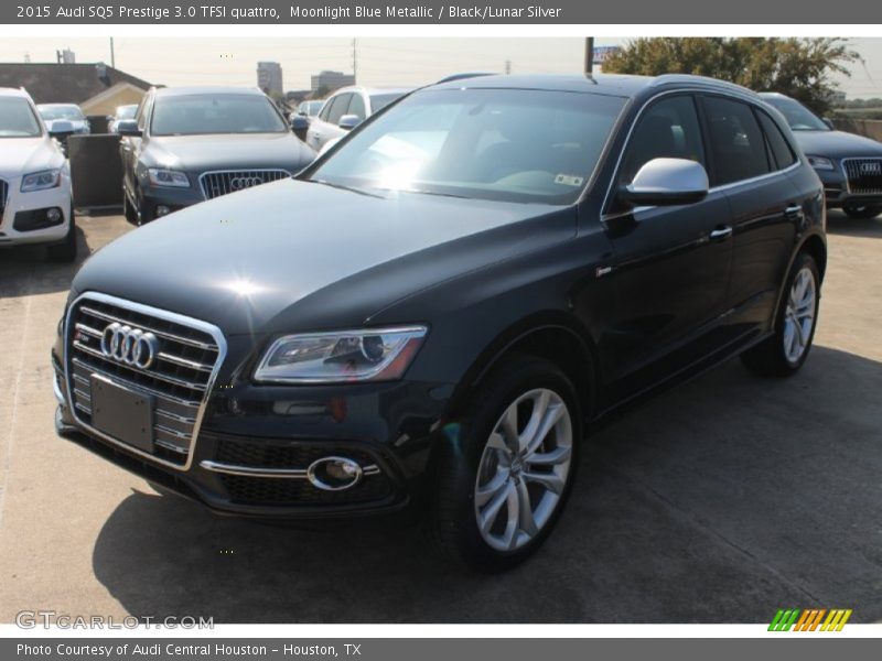 Moonlight Blue Metallic / Black/Lunar Silver 2015 Audi SQ5 Prestige 3.0 TFSI quattro