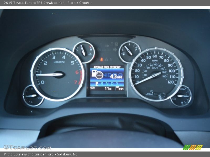  2015 Tundra SR5 CrewMax 4x4 SR5 CrewMax 4x4 Gauges