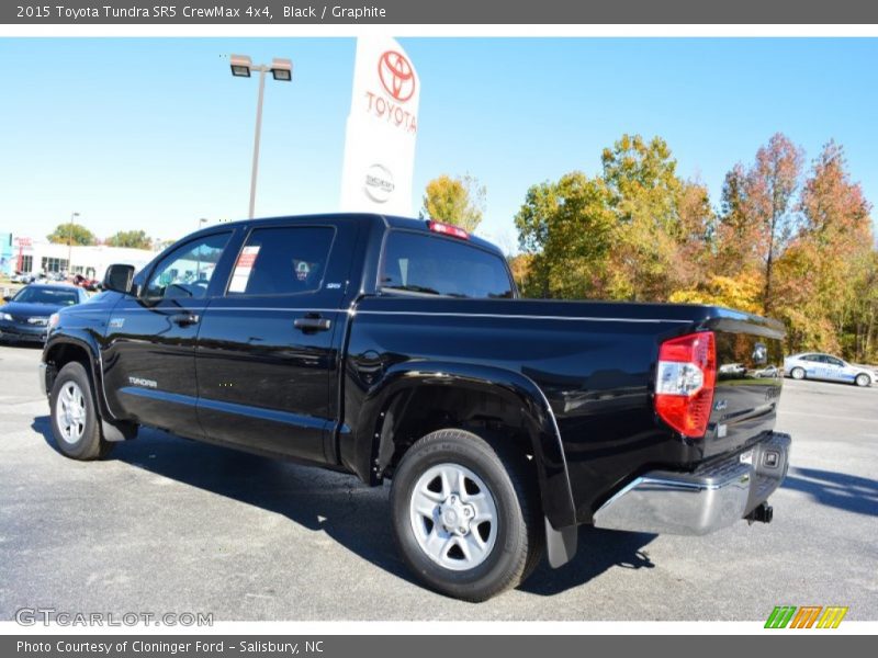 Black / Graphite 2015 Toyota Tundra SR5 CrewMax 4x4