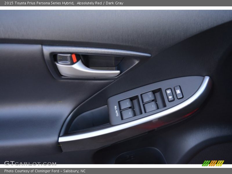 Absolutely Red / Dark Gray 2015 Toyota Prius Persona Series Hybrid