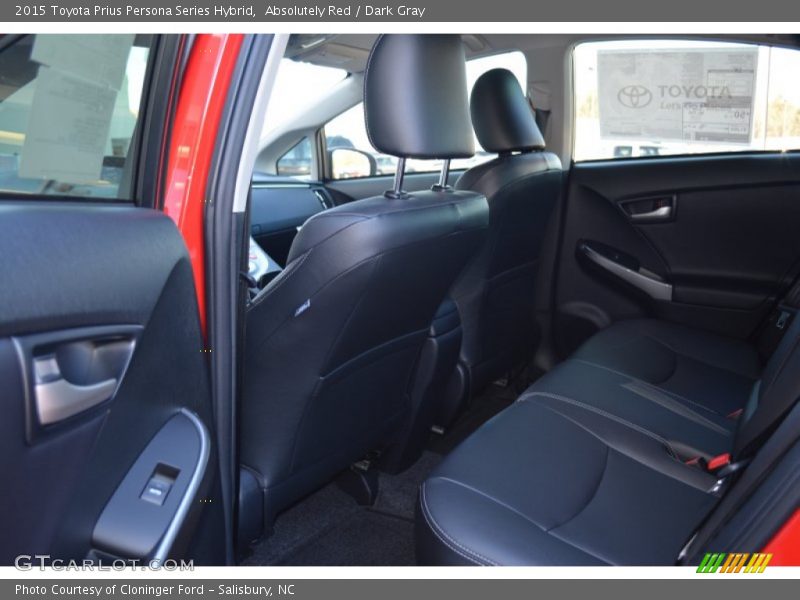 Absolutely Red / Dark Gray 2015 Toyota Prius Persona Series Hybrid