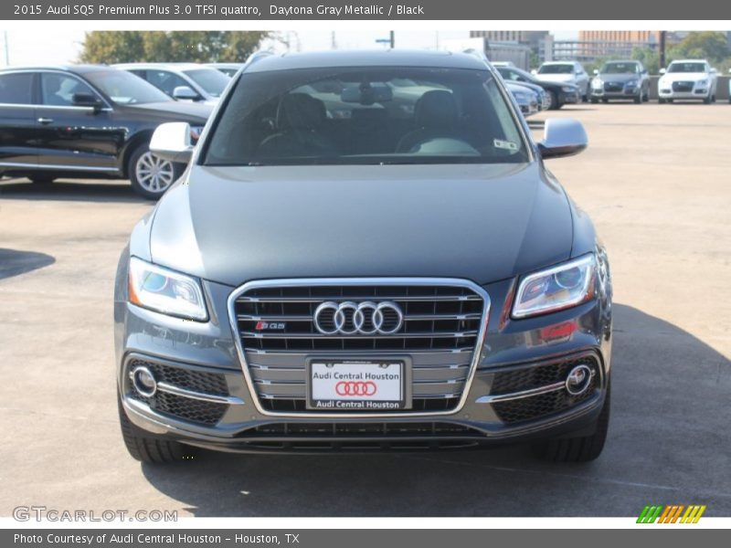 Daytona Gray Metallic / Black 2015 Audi SQ5 Premium Plus 3.0 TFSI quattro