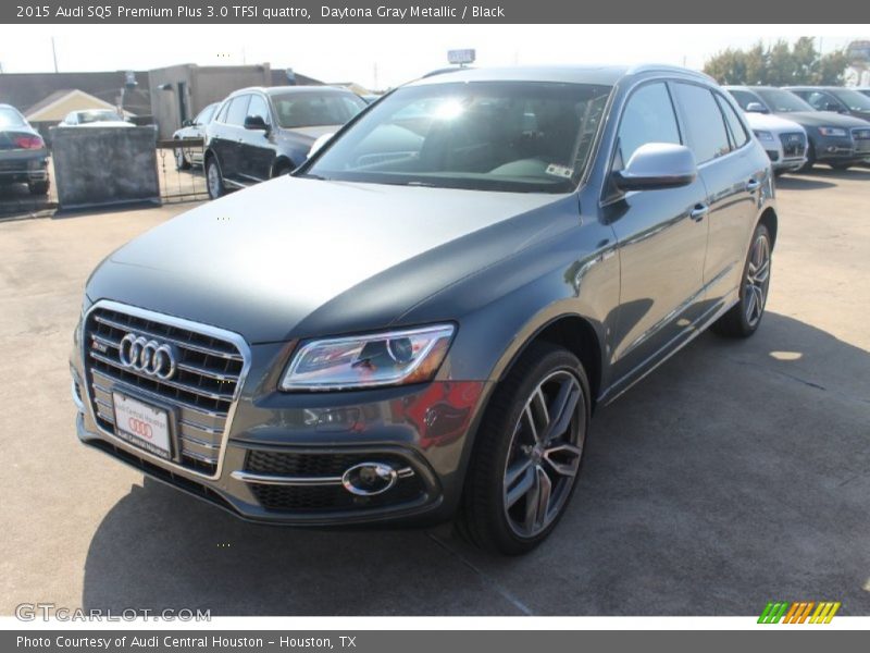 Daytona Gray Metallic / Black 2015 Audi SQ5 Premium Plus 3.0 TFSI quattro