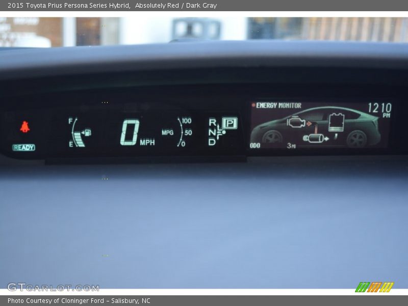 Absolutely Red / Dark Gray 2015 Toyota Prius Persona Series Hybrid