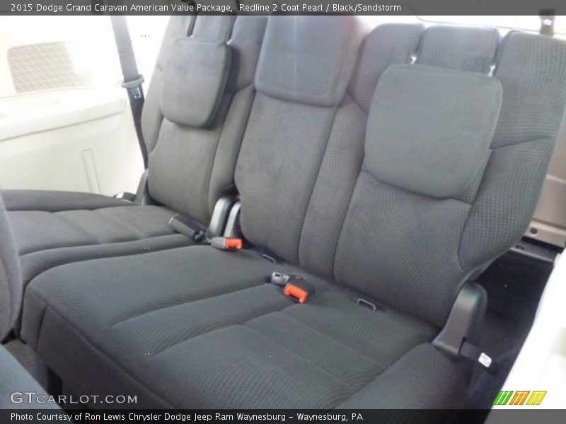 Redline 2 Coat Pearl / Black/Sandstorm 2015 Dodge Grand Caravan American Value Package