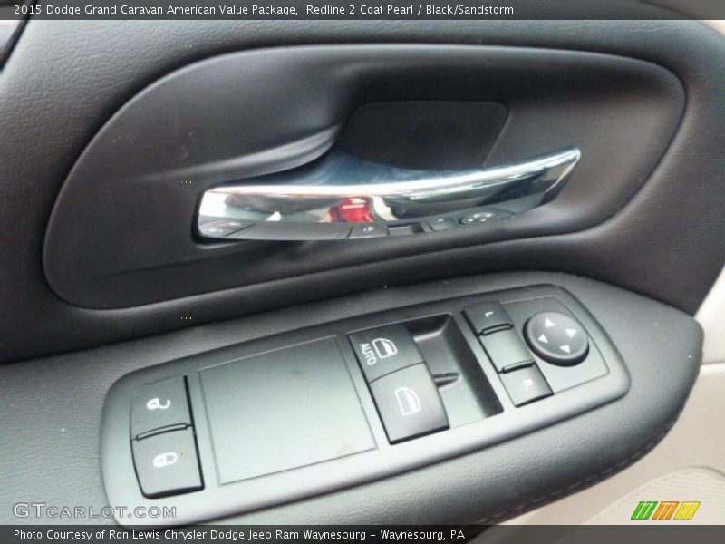 Redline 2 Coat Pearl / Black/Sandstorm 2015 Dodge Grand Caravan American Value Package