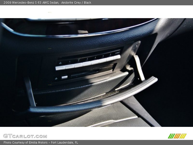 Andorite Grey / Black 2009 Mercedes-Benz S 63 AMG Sedan