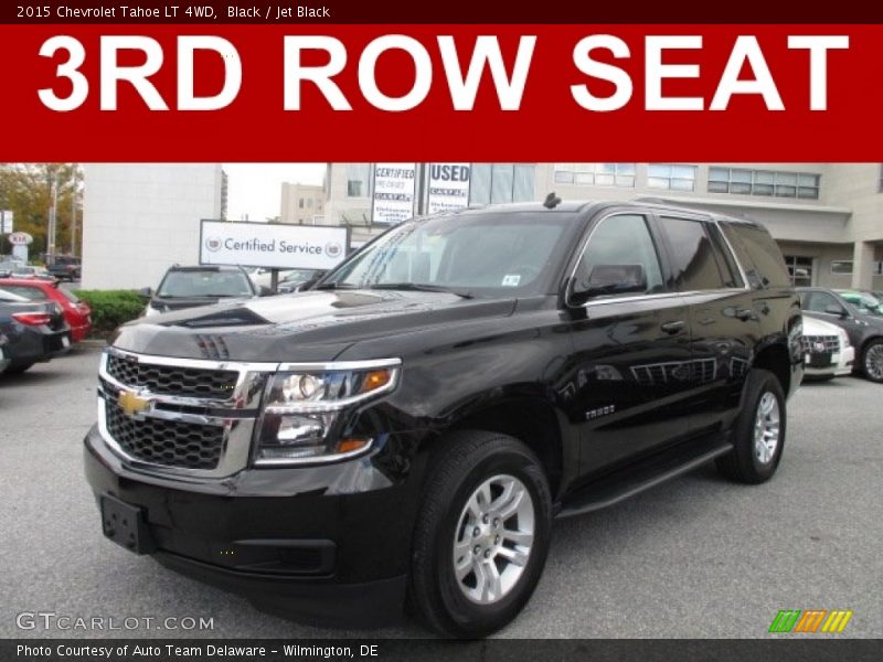 Black / Jet Black 2015 Chevrolet Tahoe LT 4WD