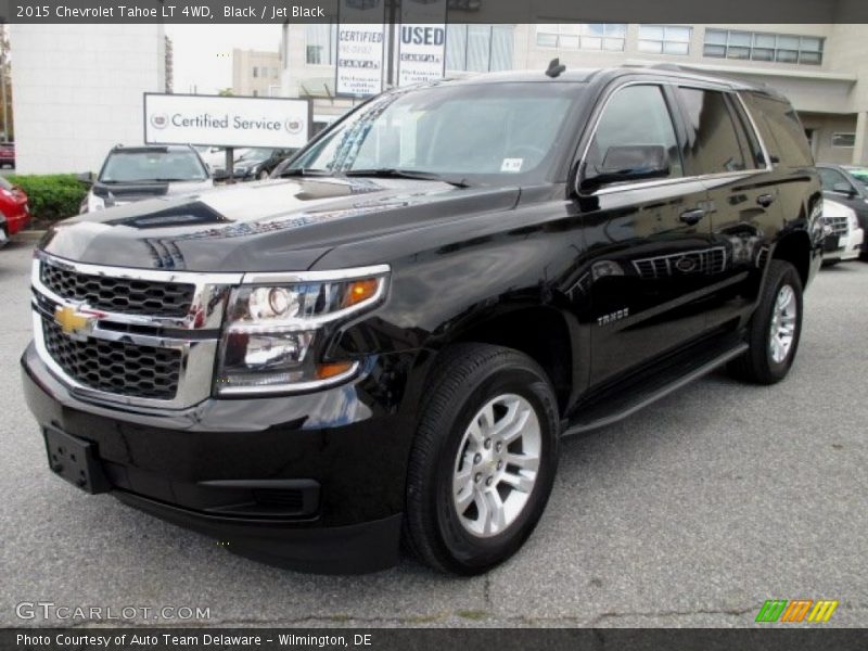 Black / Jet Black 2015 Chevrolet Tahoe LT 4WD
