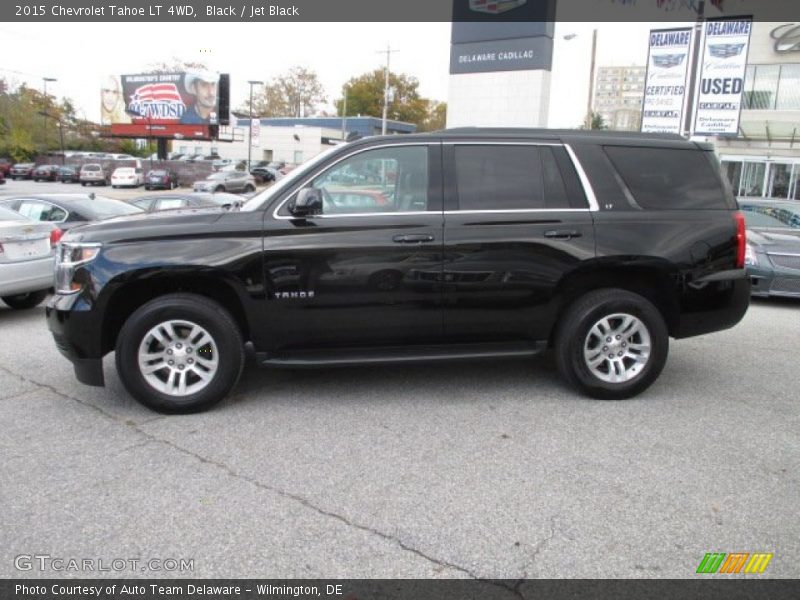 Black / Jet Black 2015 Chevrolet Tahoe LT 4WD
