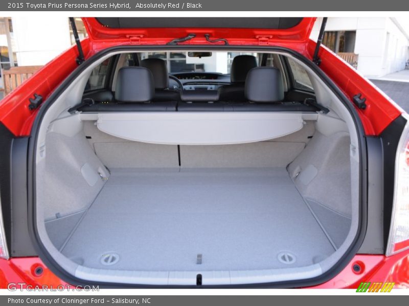Absolutely Red / Black 2015 Toyota Prius Persona Series Hybrid