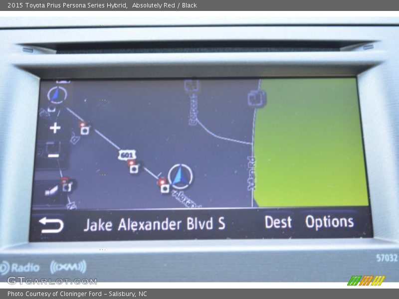 Absolutely Red / Black 2015 Toyota Prius Persona Series Hybrid