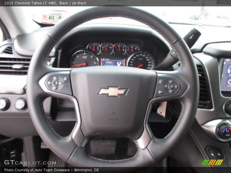 Black / Jet Black 2015 Chevrolet Tahoe LT 4WD