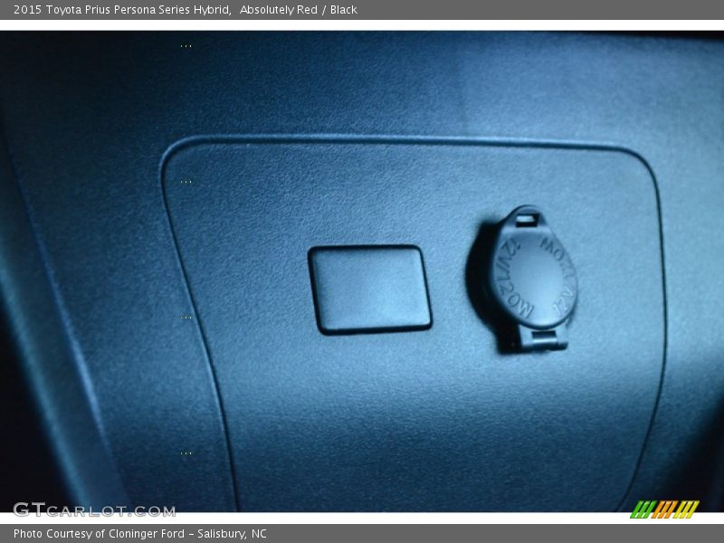 Absolutely Red / Black 2015 Toyota Prius Persona Series Hybrid