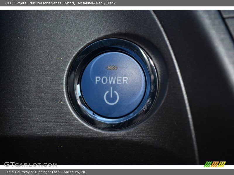 Absolutely Red / Black 2015 Toyota Prius Persona Series Hybrid