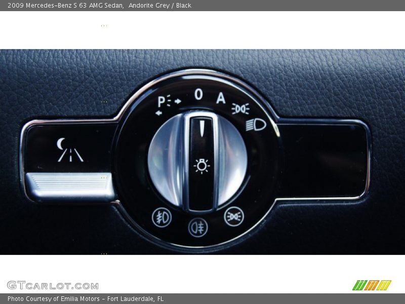 Controls of 2009 S 63 AMG Sedan