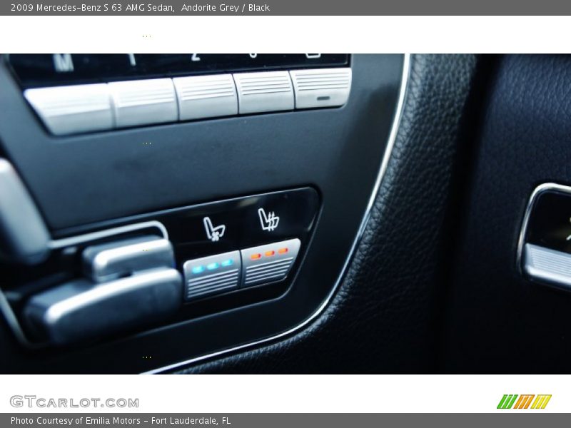 Controls of 2009 S 63 AMG Sedan