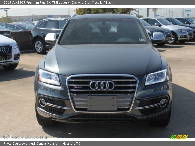 Daytona Gray Metallic / Black 2015 Audi SQ5 Premium Plus 3.0 TFSI quattro