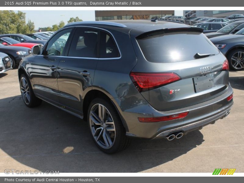 Daytona Gray Metallic / Black 2015 Audi SQ5 Premium Plus 3.0 TFSI quattro