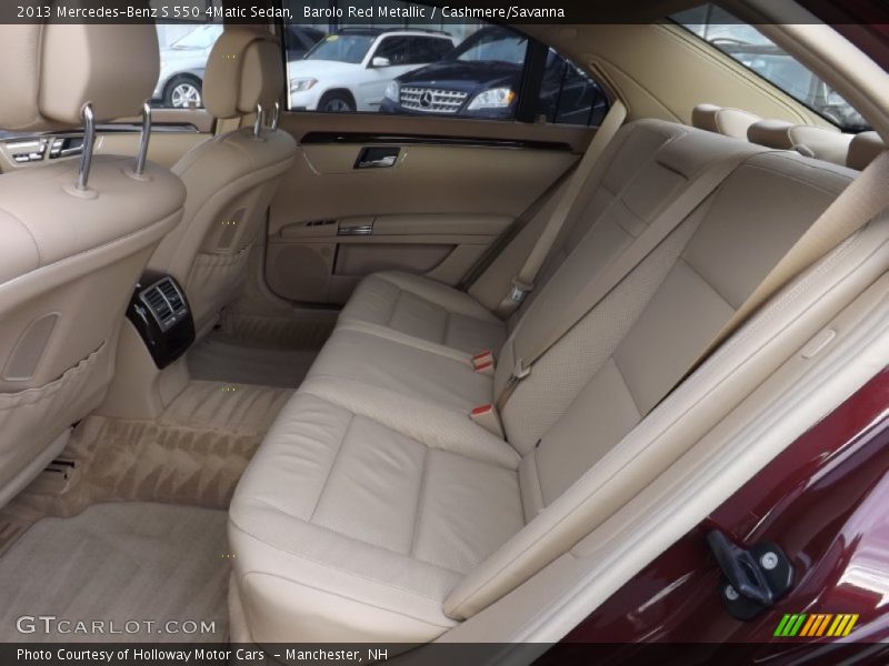 Barolo Red Metallic / Cashmere/Savanna 2013 Mercedes-Benz S 550 4Matic Sedan