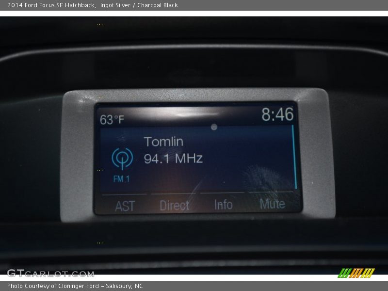 Ingot Silver / Charcoal Black 2014 Ford Focus SE Hatchback