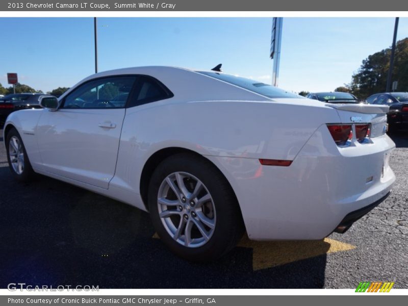 Summit White / Gray 2013 Chevrolet Camaro LT Coupe
