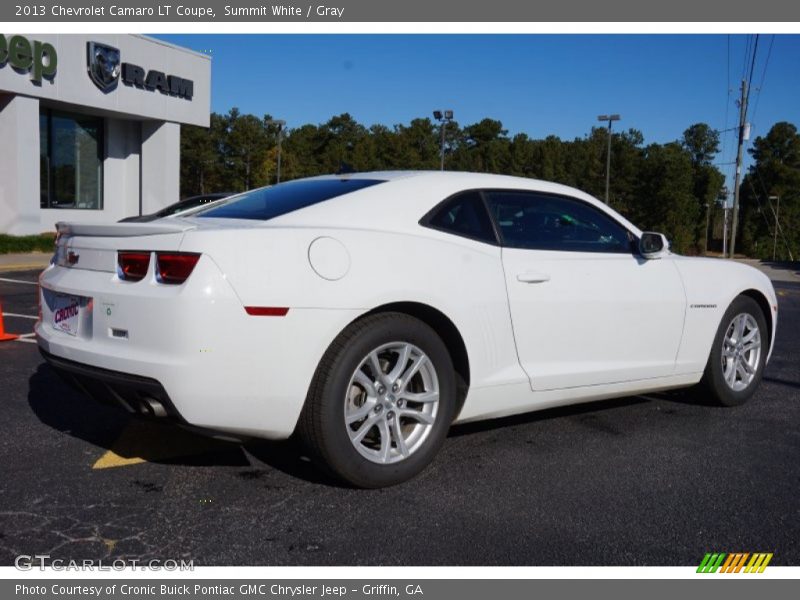 Summit White / Gray 2013 Chevrolet Camaro LT Coupe