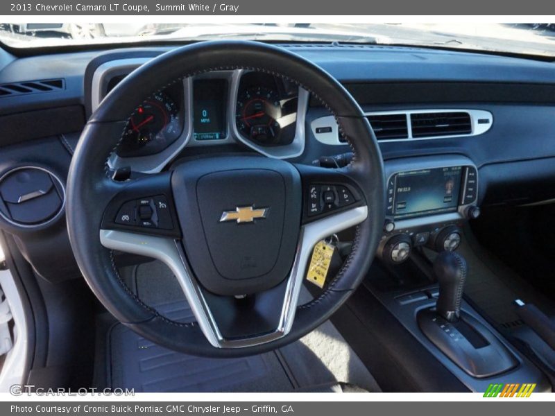 Summit White / Gray 2013 Chevrolet Camaro LT Coupe