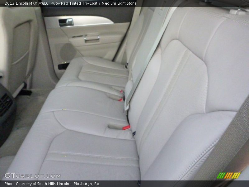 Ruby Red Tinted Tri-Coat / Medium Light Stone 2013 Lincoln MKX AWD