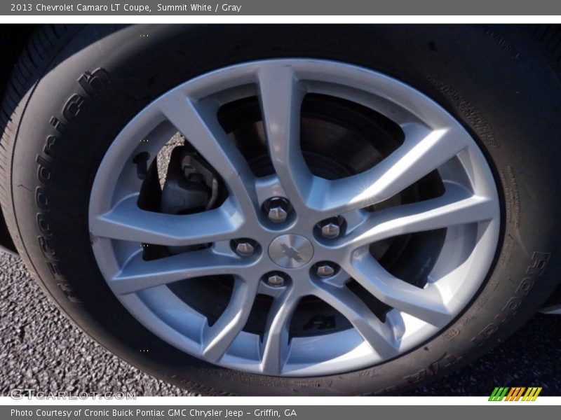 Summit White / Gray 2013 Chevrolet Camaro LT Coupe