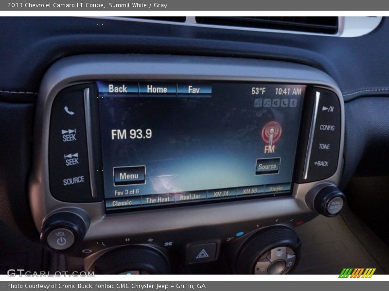Summit White / Gray 2013 Chevrolet Camaro LT Coupe
