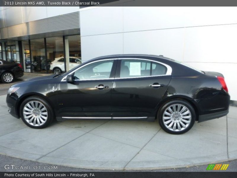 Tuxedo Black / Charcoal Black 2013 Lincoln MKS AWD