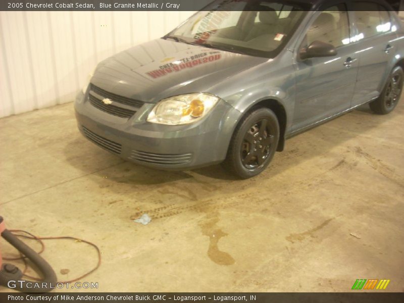 Blue Granite Metallic / Gray 2005 Chevrolet Cobalt Sedan