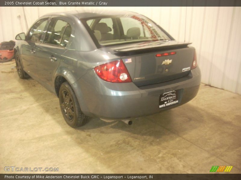 Blue Granite Metallic / Gray 2005 Chevrolet Cobalt Sedan
