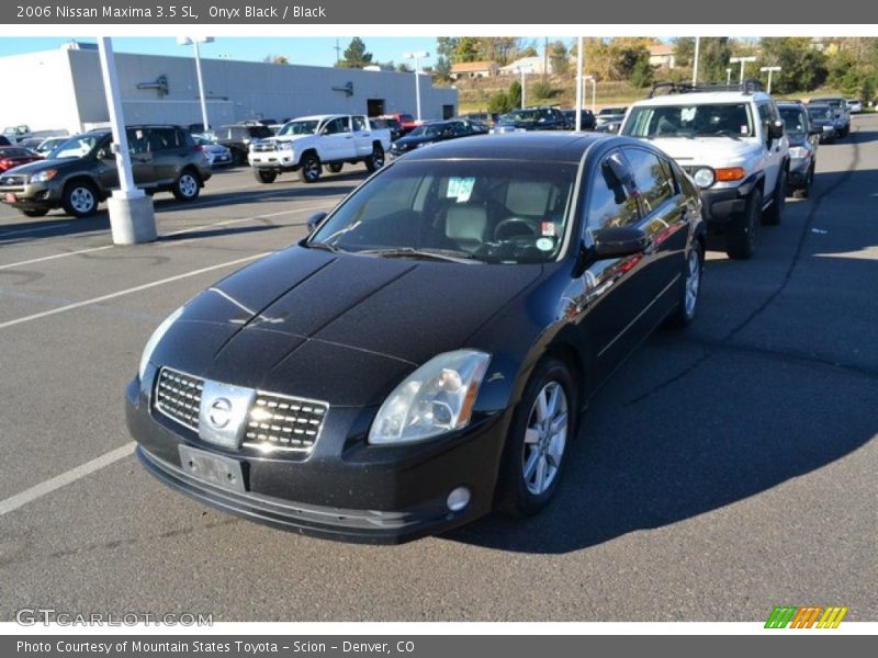 Onyx Black / Black 2006 Nissan Maxima 3.5 SL