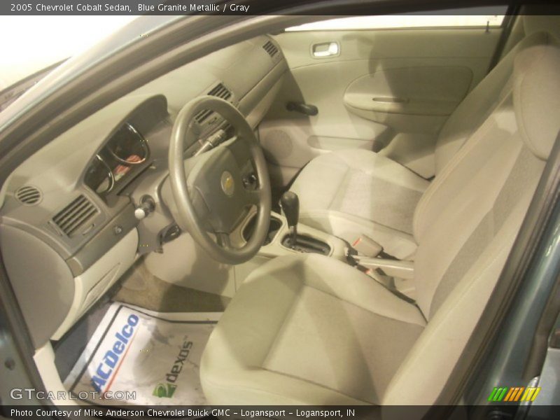 Blue Granite Metallic / Gray 2005 Chevrolet Cobalt Sedan