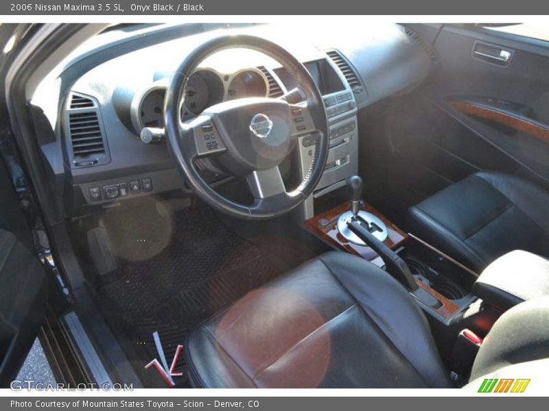 Onyx Black / Black 2006 Nissan Maxima 3.5 SL